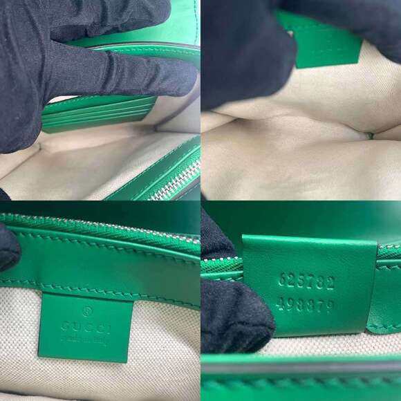 GUCCI Green Shoulder Bag - Picture 6 of 7